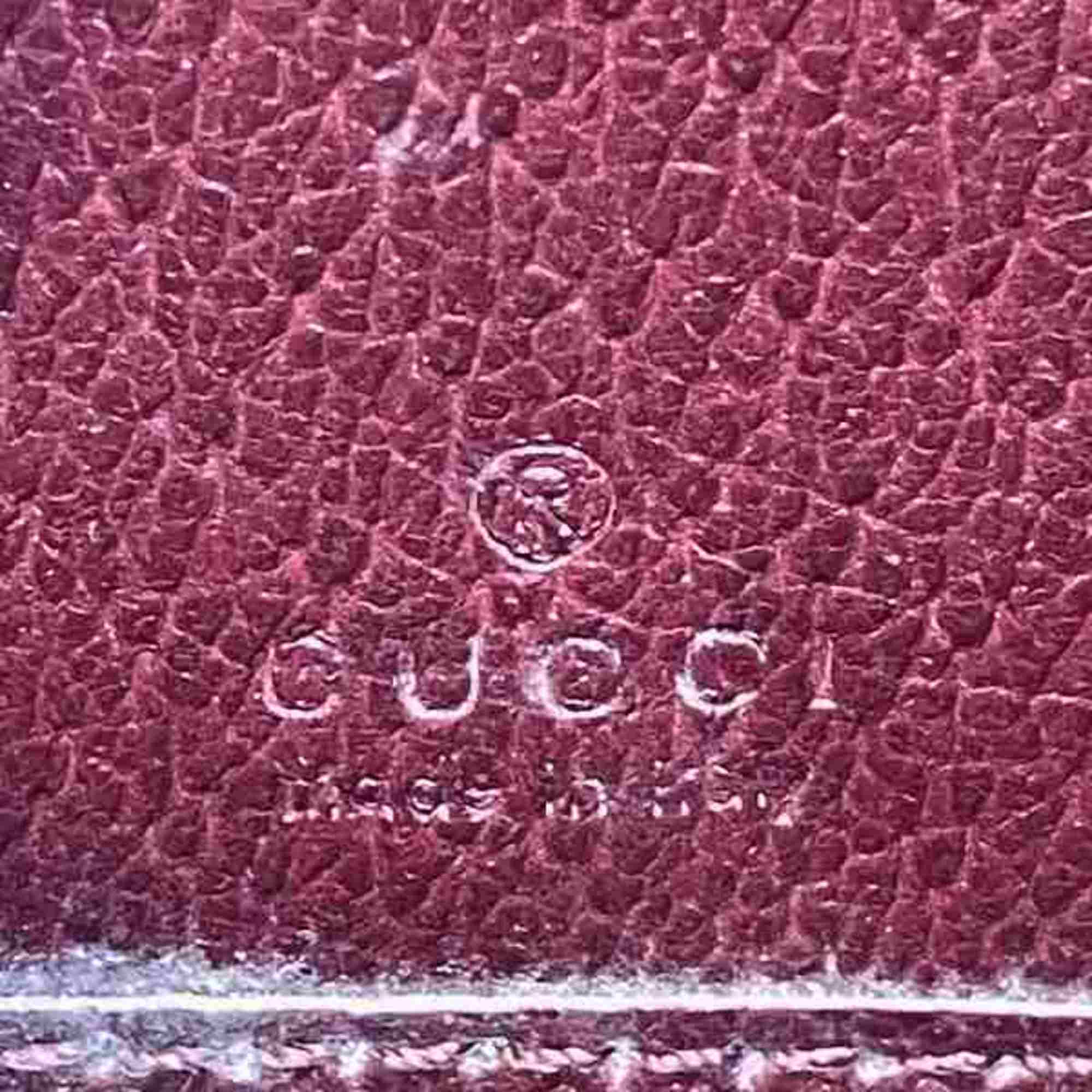 GUCCI GG Supreme Ophidia 523154 Round Long Wallet for Women