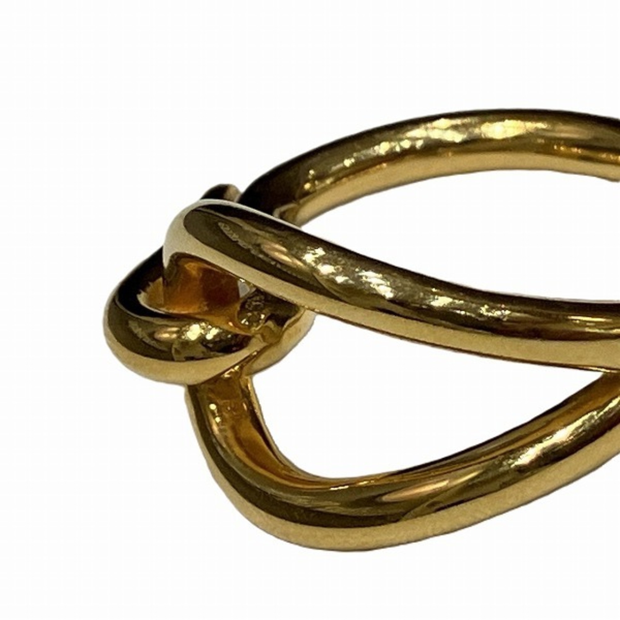 Hermes Jumbo Gold Accessory Scarf Ring for Women