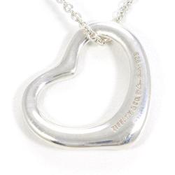 Tiffany Heart Silver Necklace Total weight approx. 6.1g 41cm