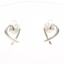 Tiffany Loving Heart Silver Earrings Total weight approx. 1.1g