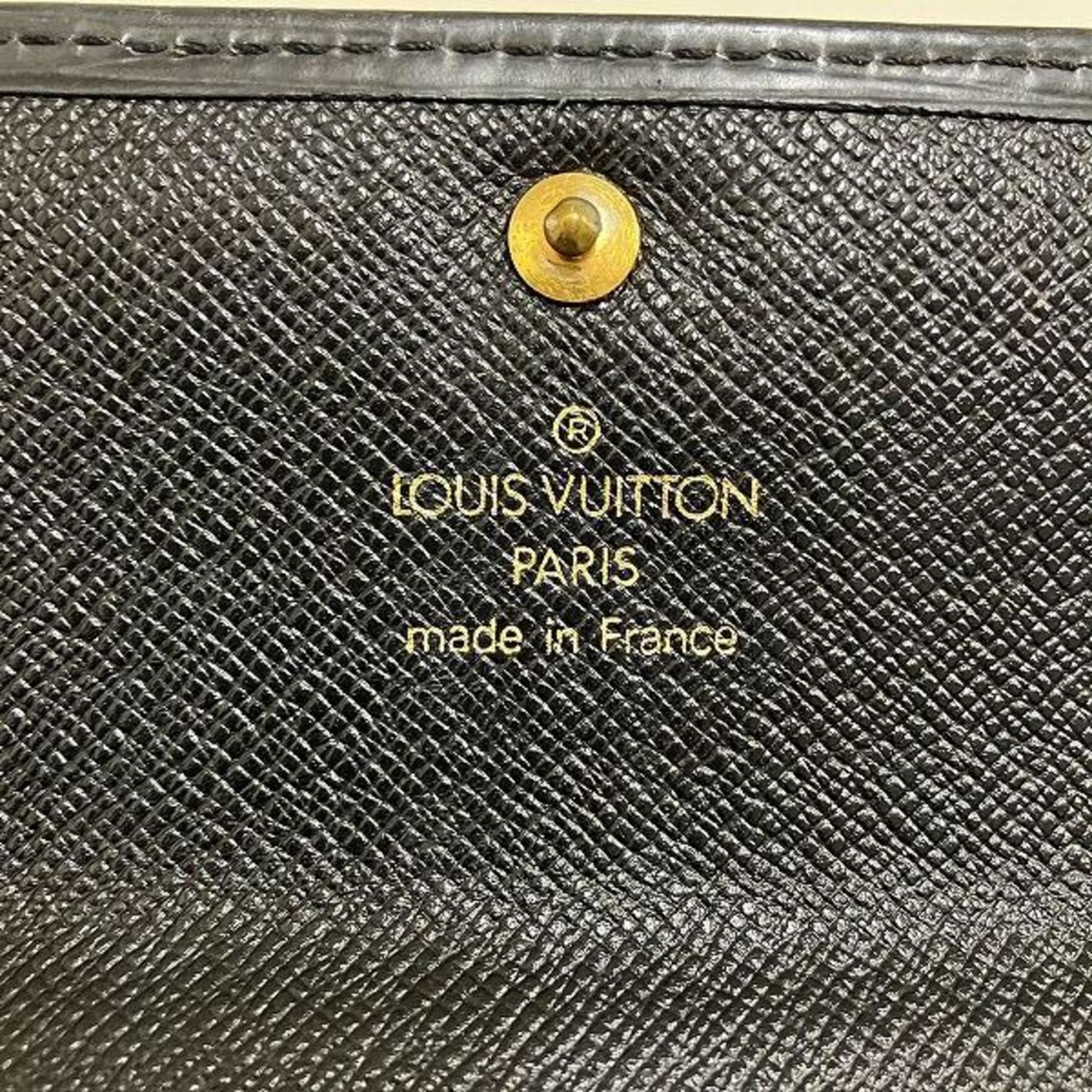 Louis Vuitton Epi Porto Monnaie Credit M63572 Bi-fold wallet Long Men's Women's