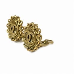 CHANEL Round Coco Sunbeam 95P Earrings, Accessories, Women's