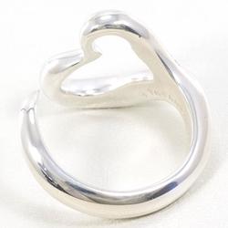 Tiffany Heart Silver Ring Total weight approx. 5.9g