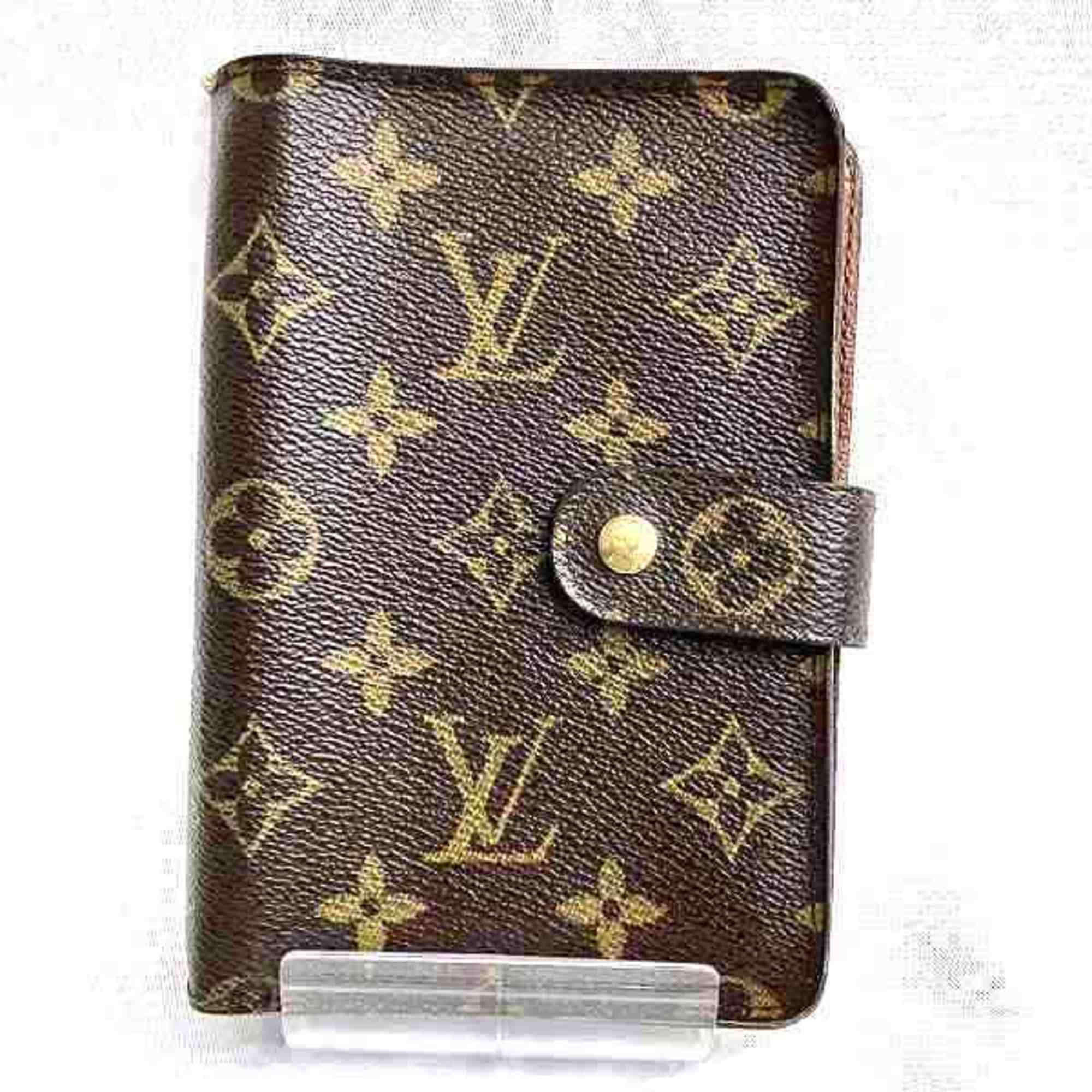 Louis Vuitton Monogram Porte Papier Zip M61207 Bi-fold Wallet for Men and Women