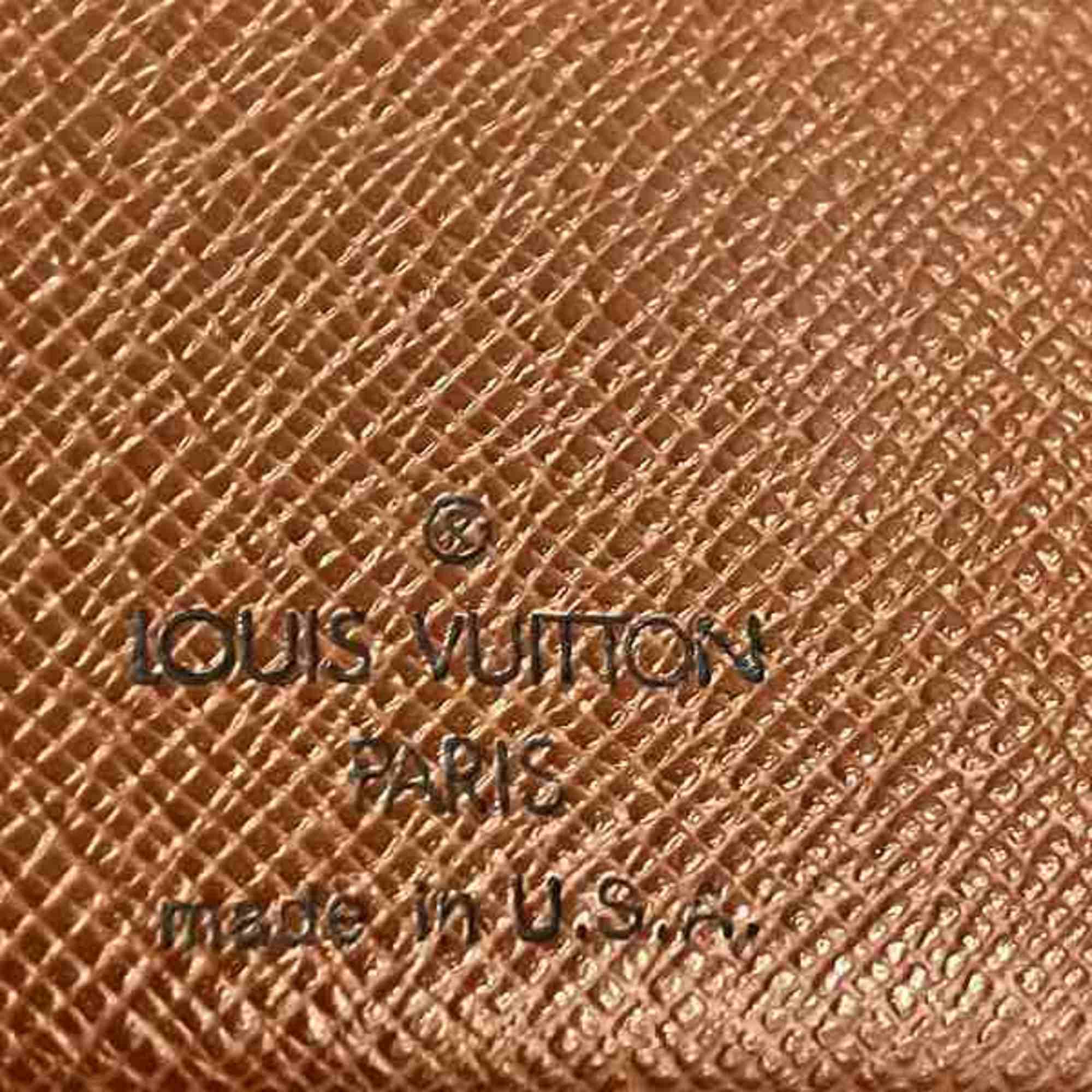 Louis Vuitton Monogram Porte Papier Zip M61207 Bi-fold Wallet for Men and Women