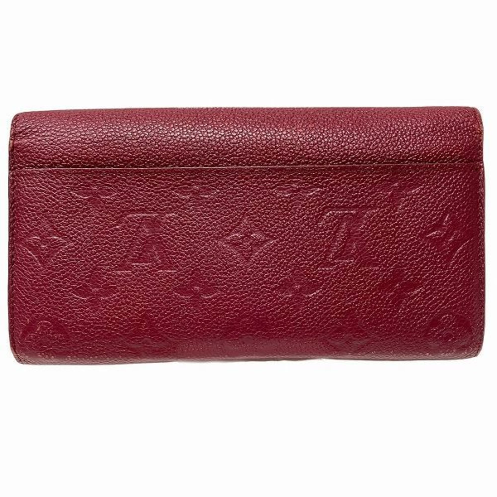 Louis Vuitton Monogram Empreinte Portefeuille Sarah M61181 Wallet Long Women's