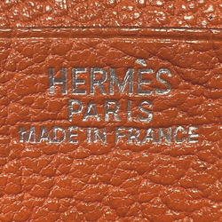 Hermes Bearn F engraved long wallet, bi-fold wallet for women