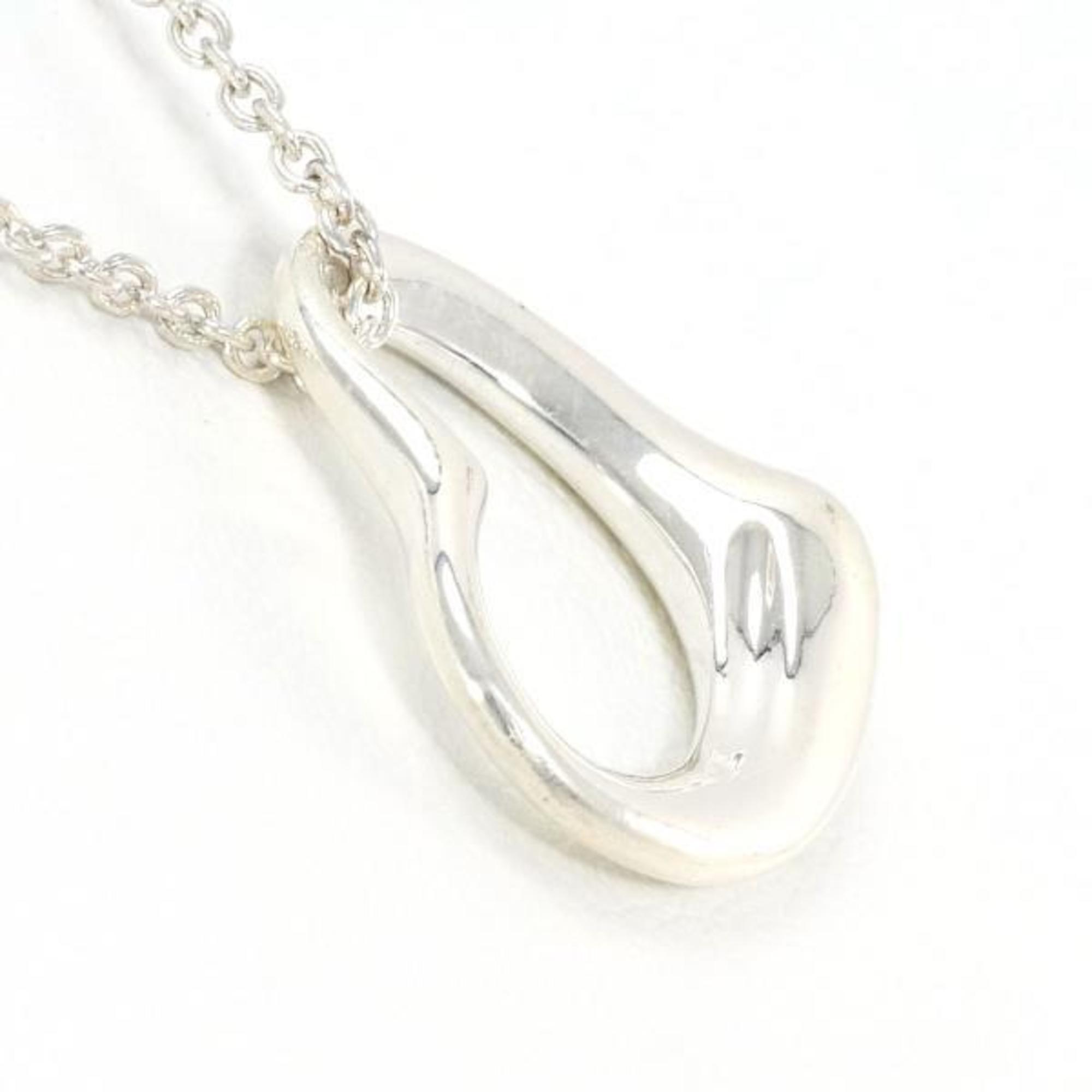 Tiffany Heart Silver Necklace Total weight approx. 2.8g Approx. 40cm