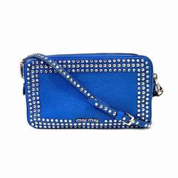 Miu Miu Miu Ribbon Studs RT539B Bag Shoulder Women's