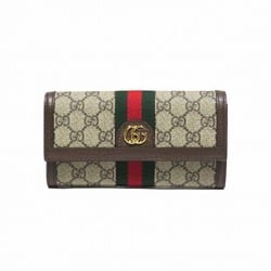 GUCCI Sherry Line Ophidia GG Continental 523153 Long Wallet Bi-fold for Women