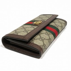 GUCCI Sherry Line Ophidia GG Continental 523153 Long Wallet Bi-fold for Women