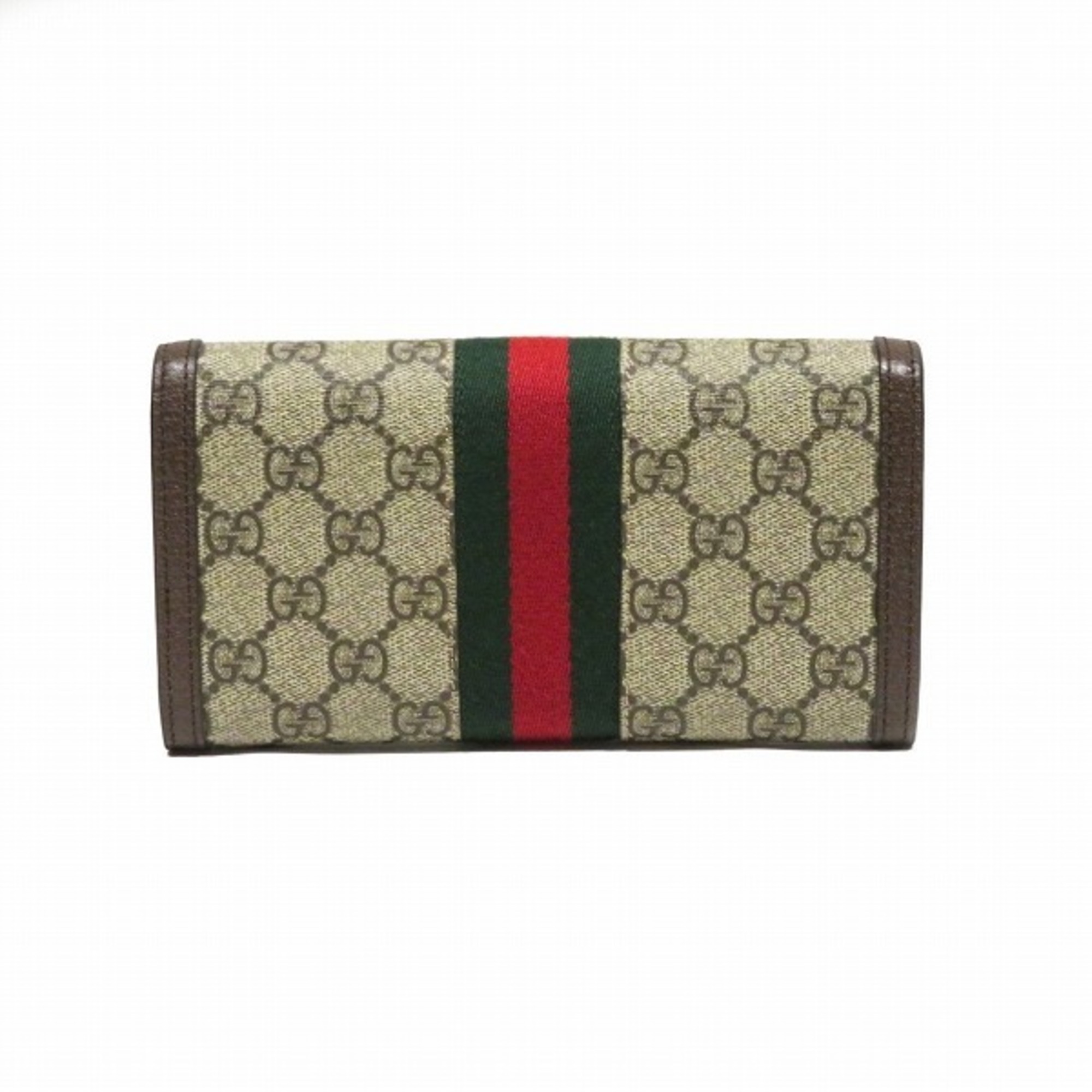 GUCCI Sherry Line Ophidia GG Continental 523153 Long Wallet Bi-fold for Women