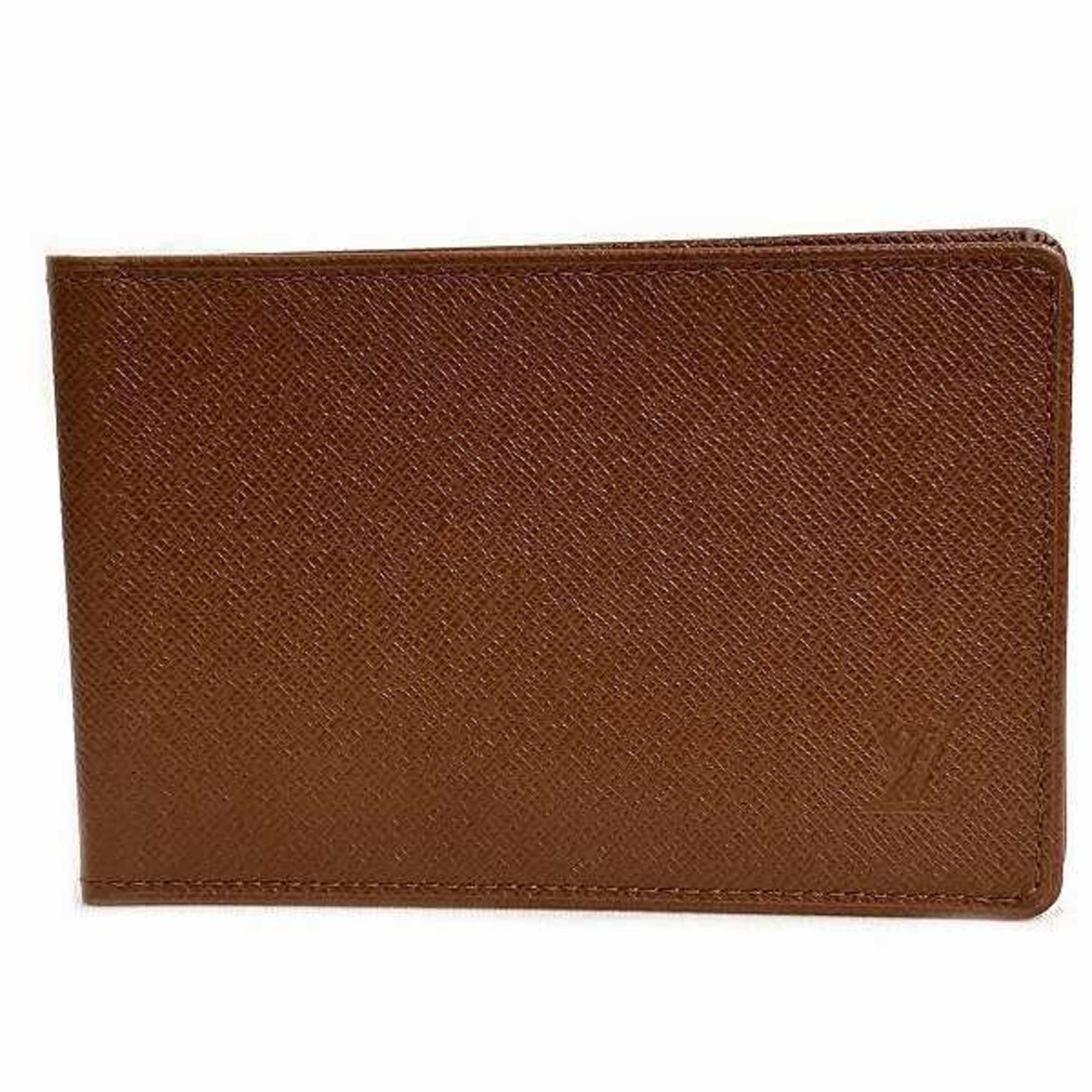 Louis Vuitton Taiga MB0072A Accessories Business Card Holders/Card Cases Pass Men's Women's