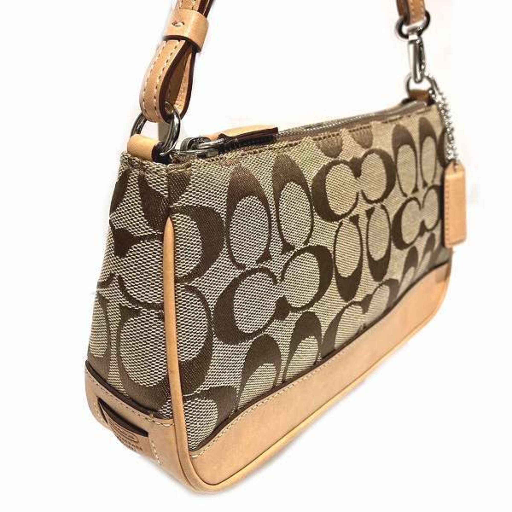 COACH Signature Demi Pouch 6094 Bags Handbags Women's