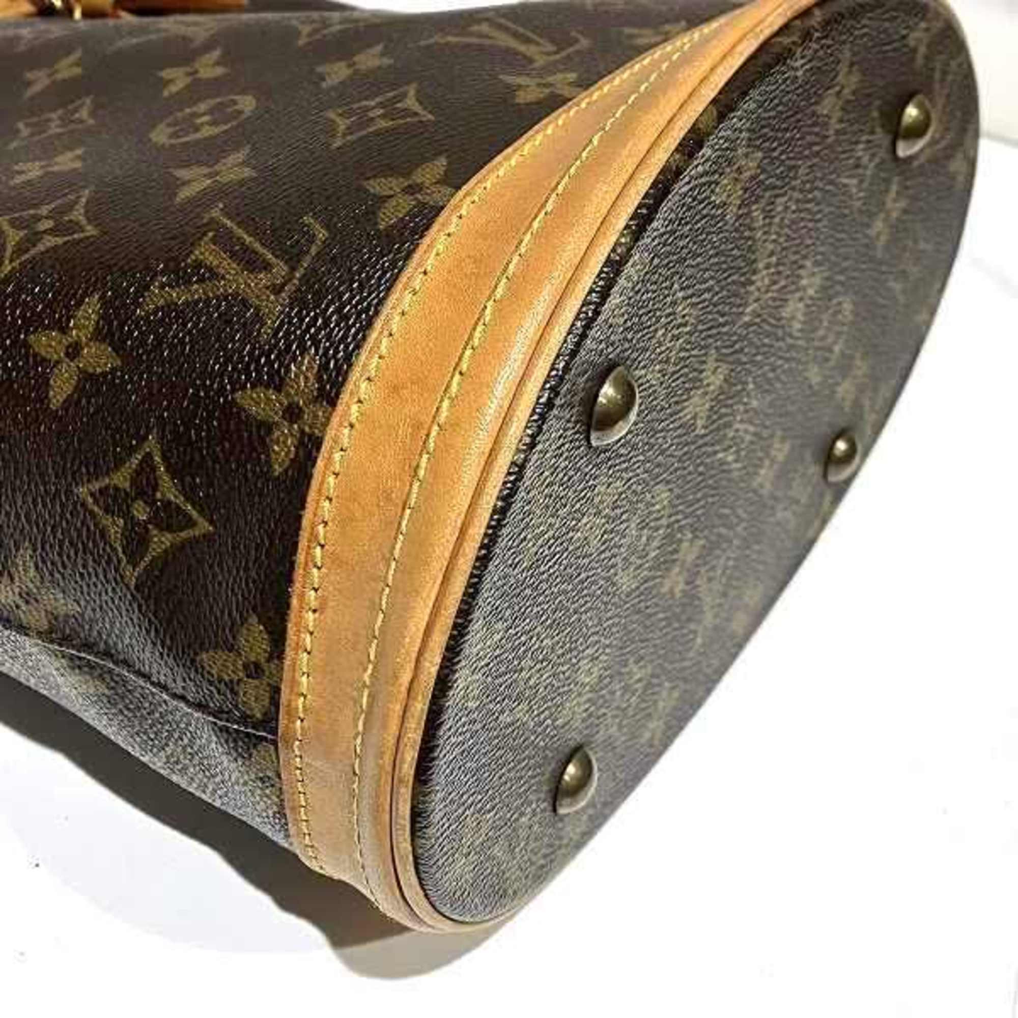 Louis Vuitton Monogram Petit Bucket M42238 Bag Tote Shoulder Men's Women's