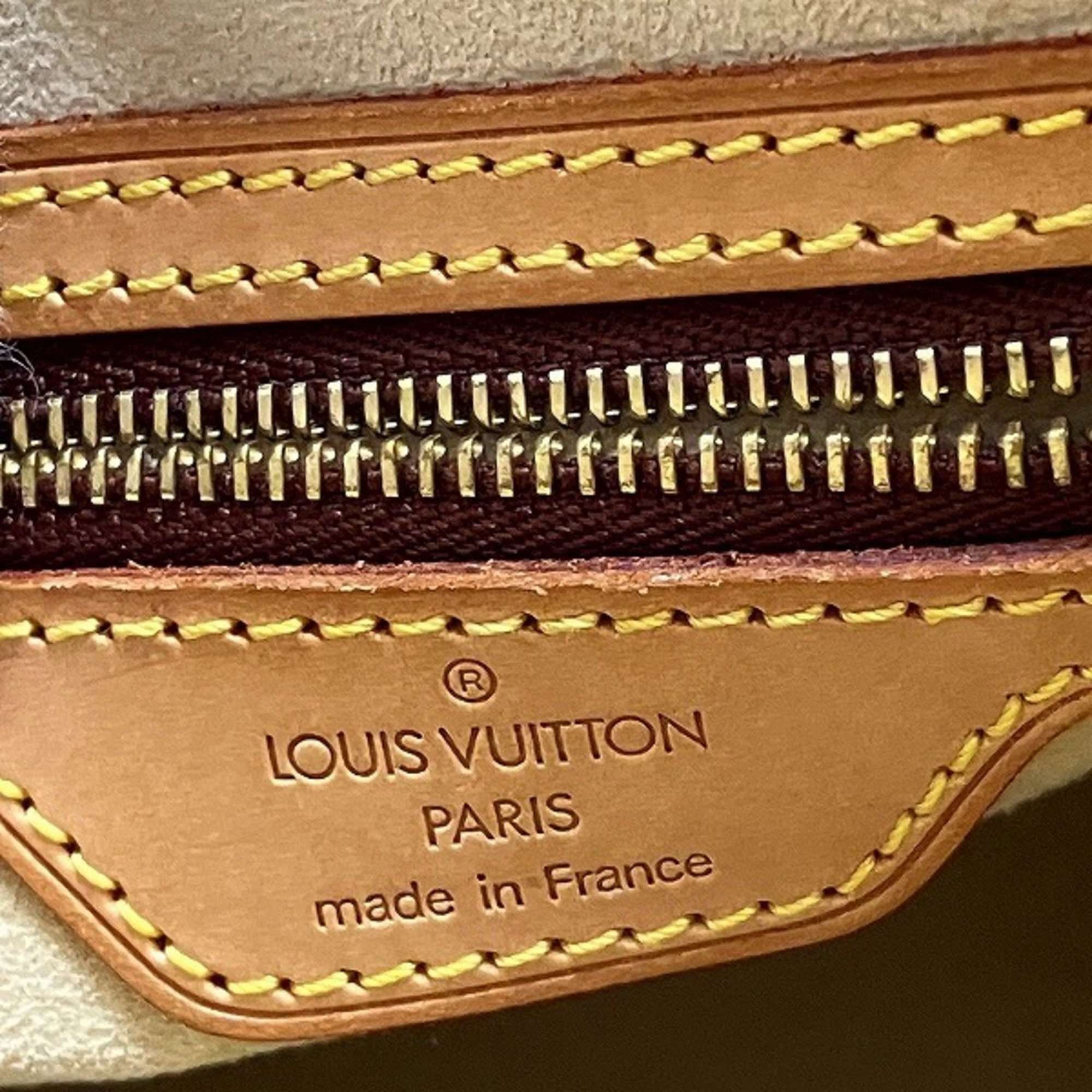 Louis Vuitton Monogram Looping MM M51146 Bag Shoulder Handbag Women's