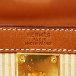 Hermes handbag Kelly 32 □H stamp Veau Gulliver Gold Ladies