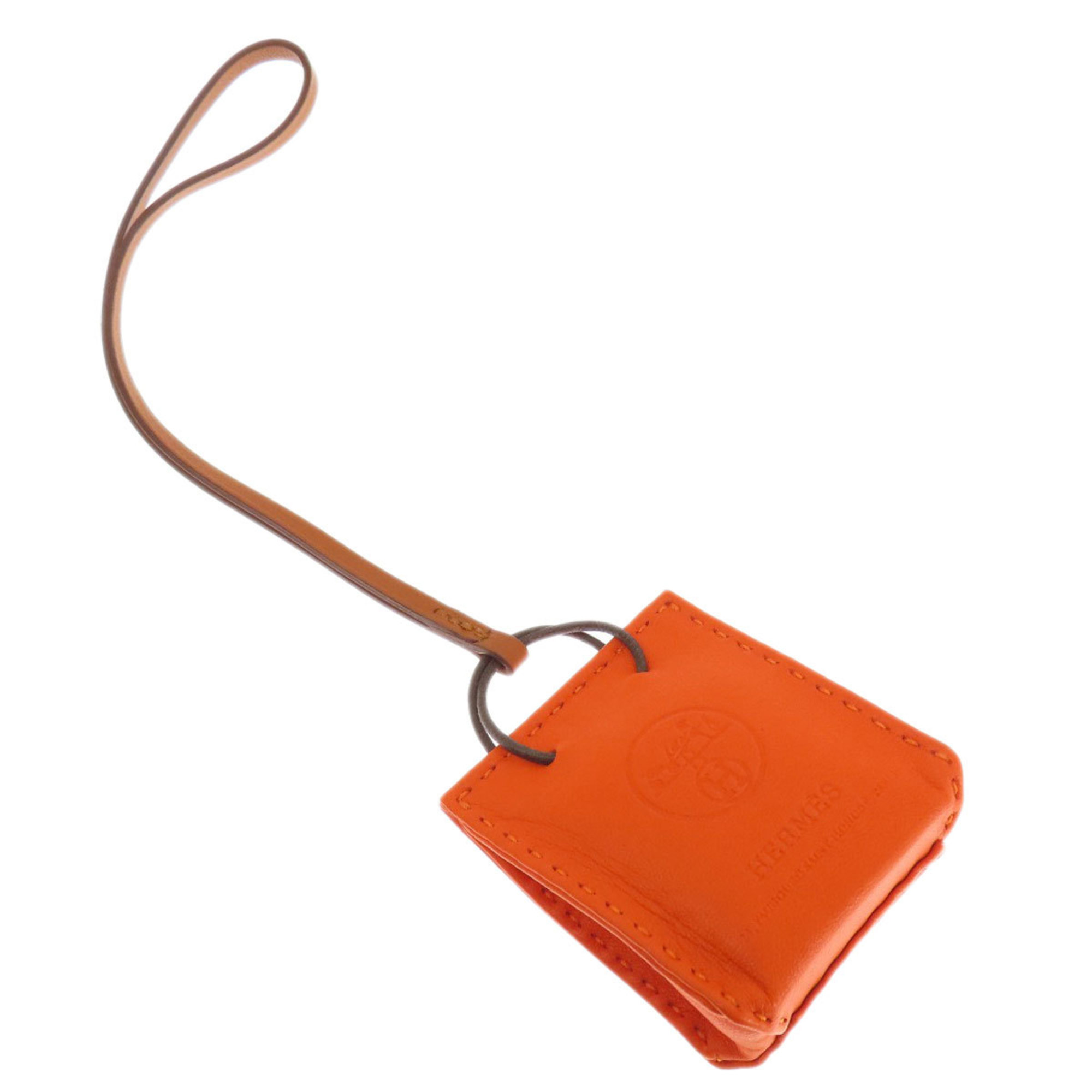 Hermes Sac Orange Fou Keychain Anieu Milo Women's HERMES