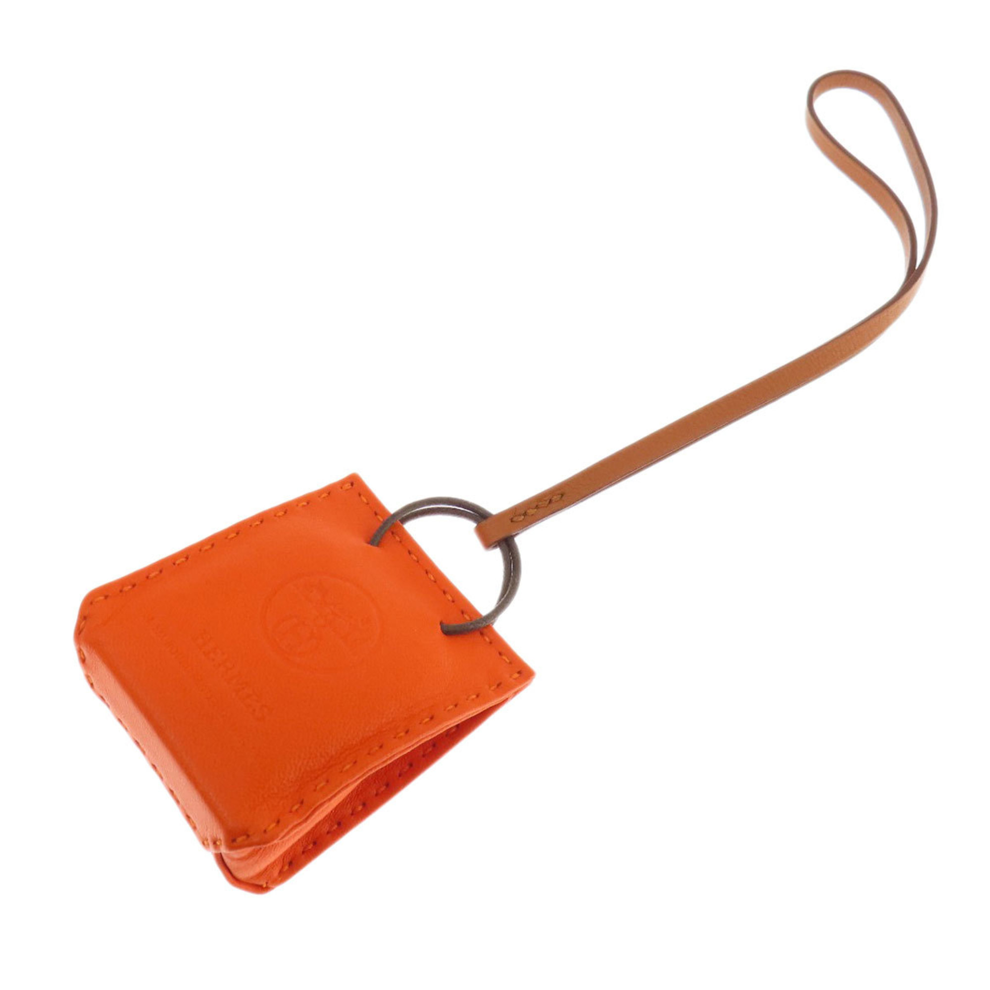 Hermes Sac Orange Fou Keychain Anieu Milo Women's HERMES