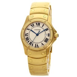 Cartier Santos Cougar Watch, K18 Yellow Gold, K18YG, Boys