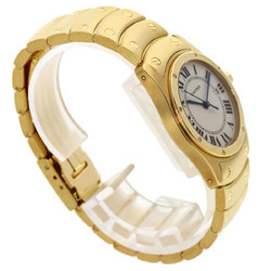 Cartier Santos Cougar Watch, K18 Yellow Gold, K18YG, Boys