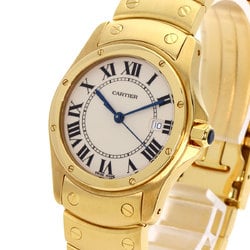 Cartier Santos Cougar Watch, K18 Yellow Gold, K18YG, Boys