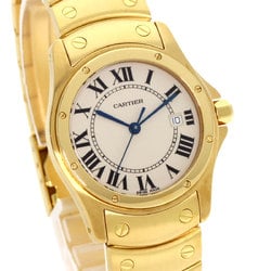 Cartier Santos Cougar Watch, K18 Yellow Gold, K18YG, Boys