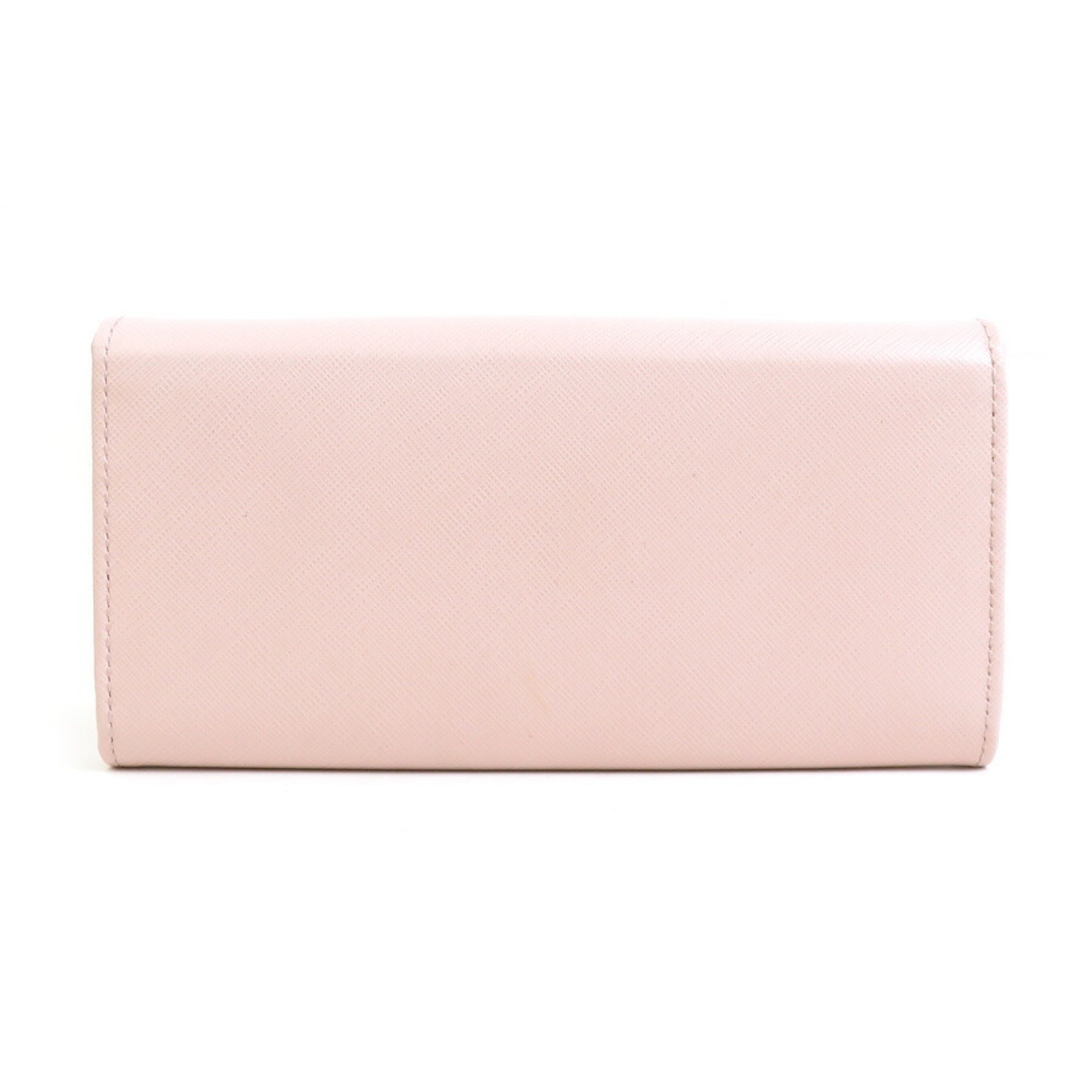 Salvatore Ferragamo Long Wallet Gancini Leather Pink Women's h30421a