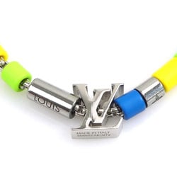 Louis Vuitton LOUIS VUITTON Bracelet LV Sunrise Metal Resin Silver x Multicolor Men's Women's M00653 h30439g