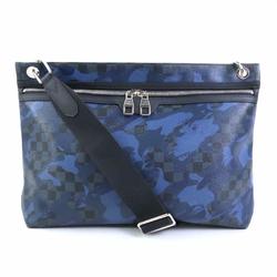 Louis Vuitton LOUIS VUITTON Shoulder Bag Damier Cobalt Camouflage Hunter Blue Men's N41653 99941g