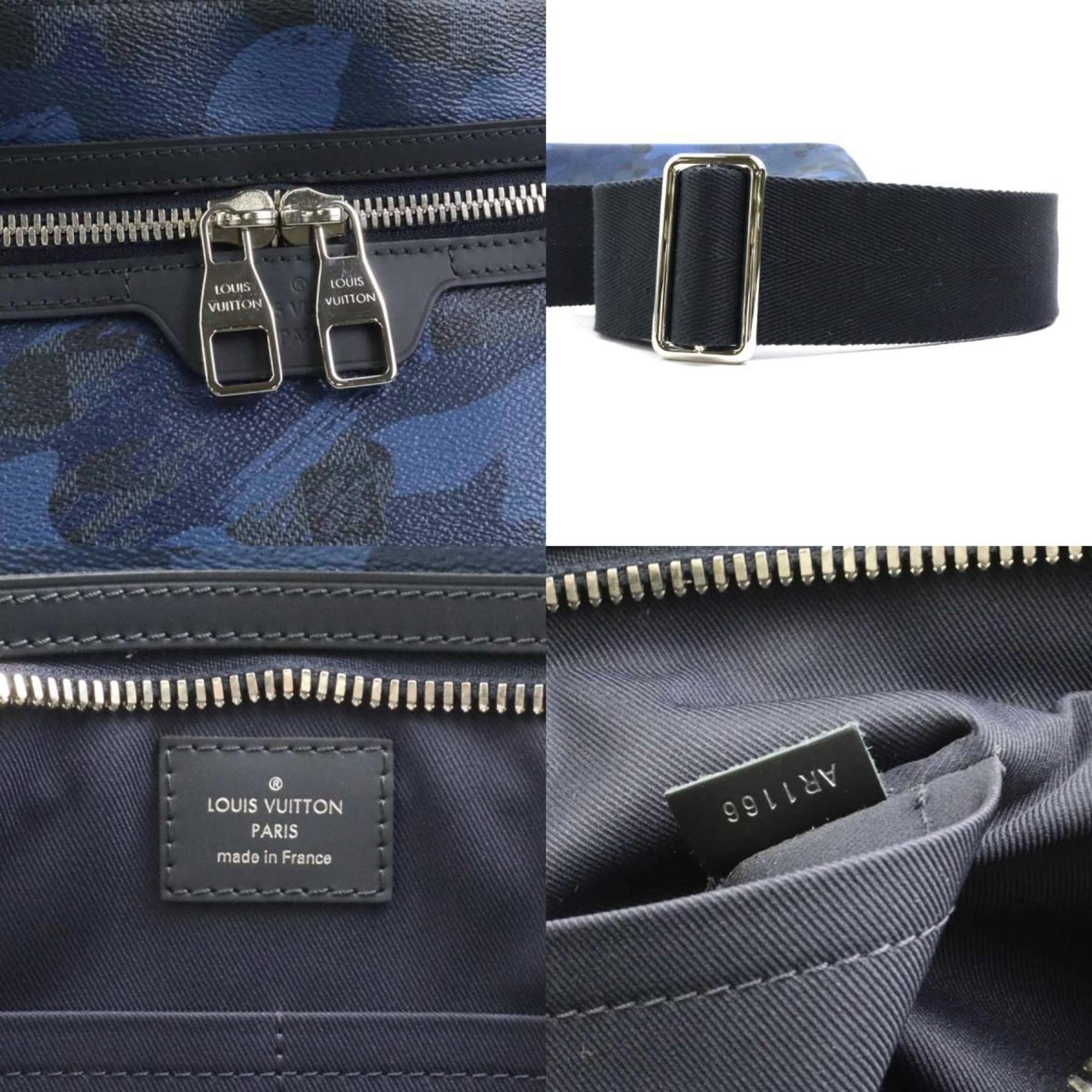 Louis Vuitton LOUIS VUITTON Shoulder Bag Damier Cobalt Camouflage Hunter Blue Men's N41653 99941g