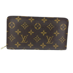 LOUIS VUITTON M61727 Porto Monogram Round Wallet Brown Unisex