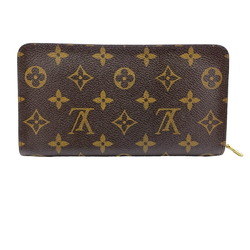 LOUIS VUITTON M61727 Porto Monogram Round Wallet Brown Unisex