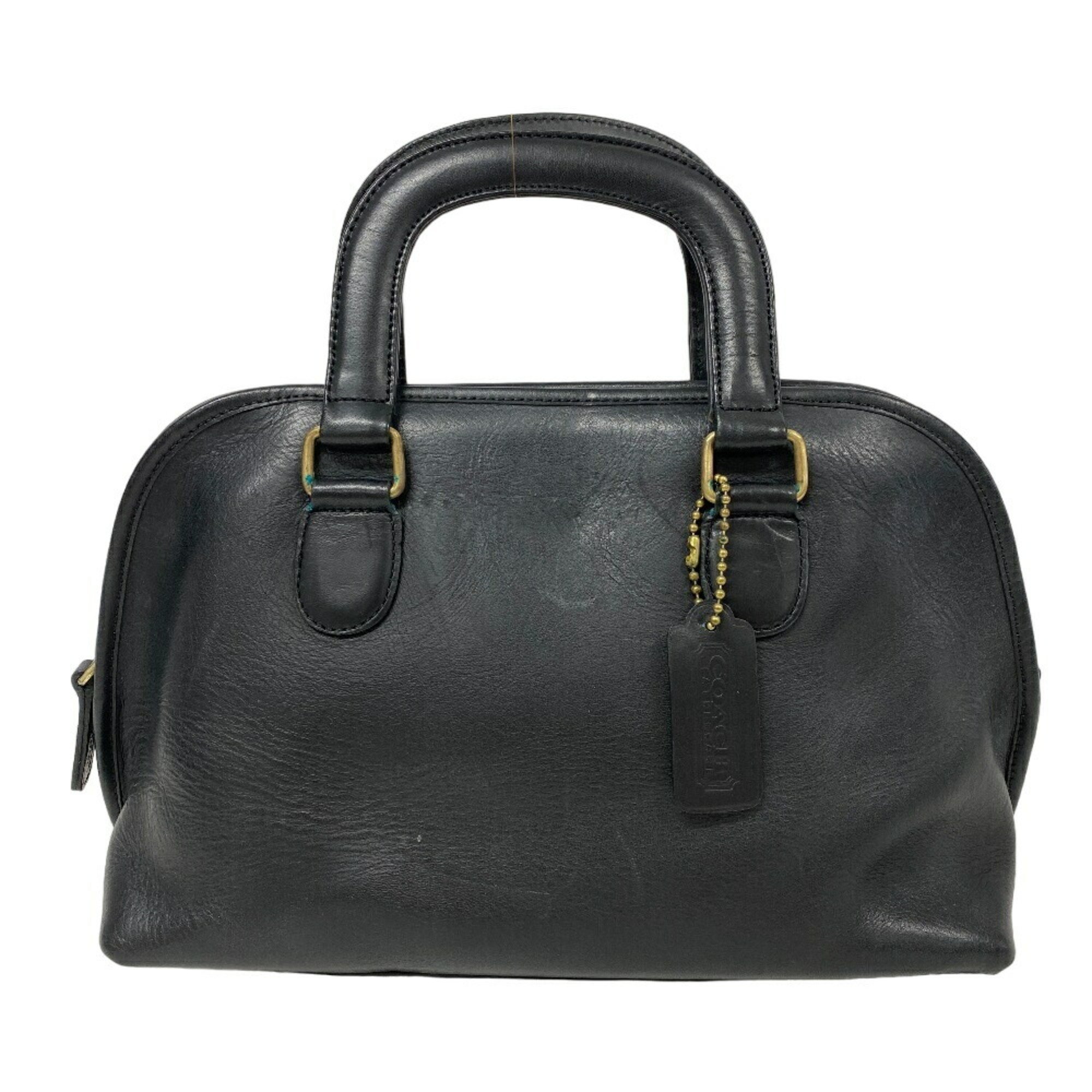 COACH 101-16 Handbag Black Women's