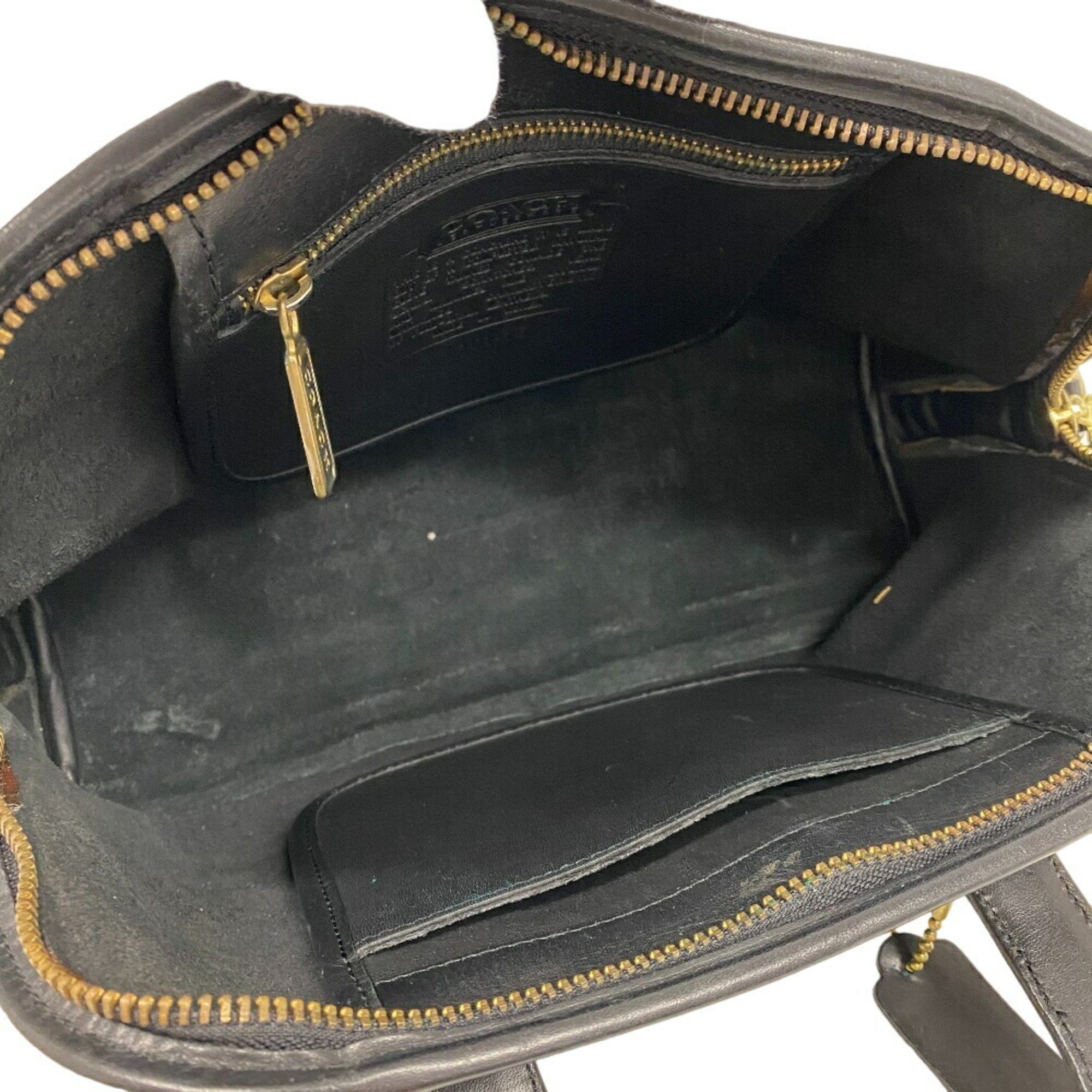 COACH 101-16 Handbag Black Women's