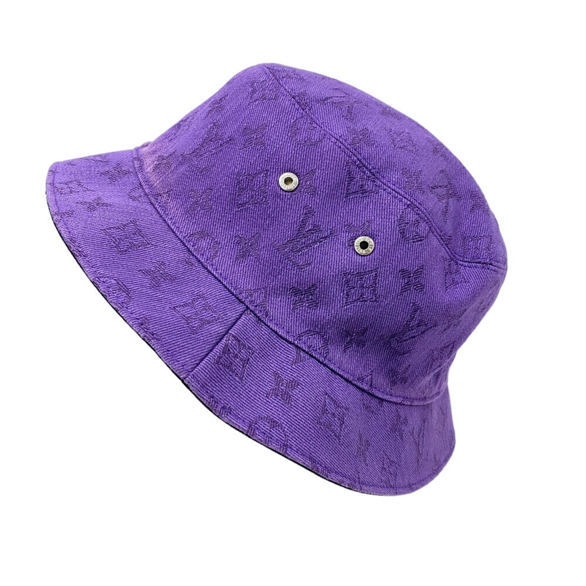 LOUIS VUITTON M77851 Chapeau Monogram Essential Hat Purple Unisex