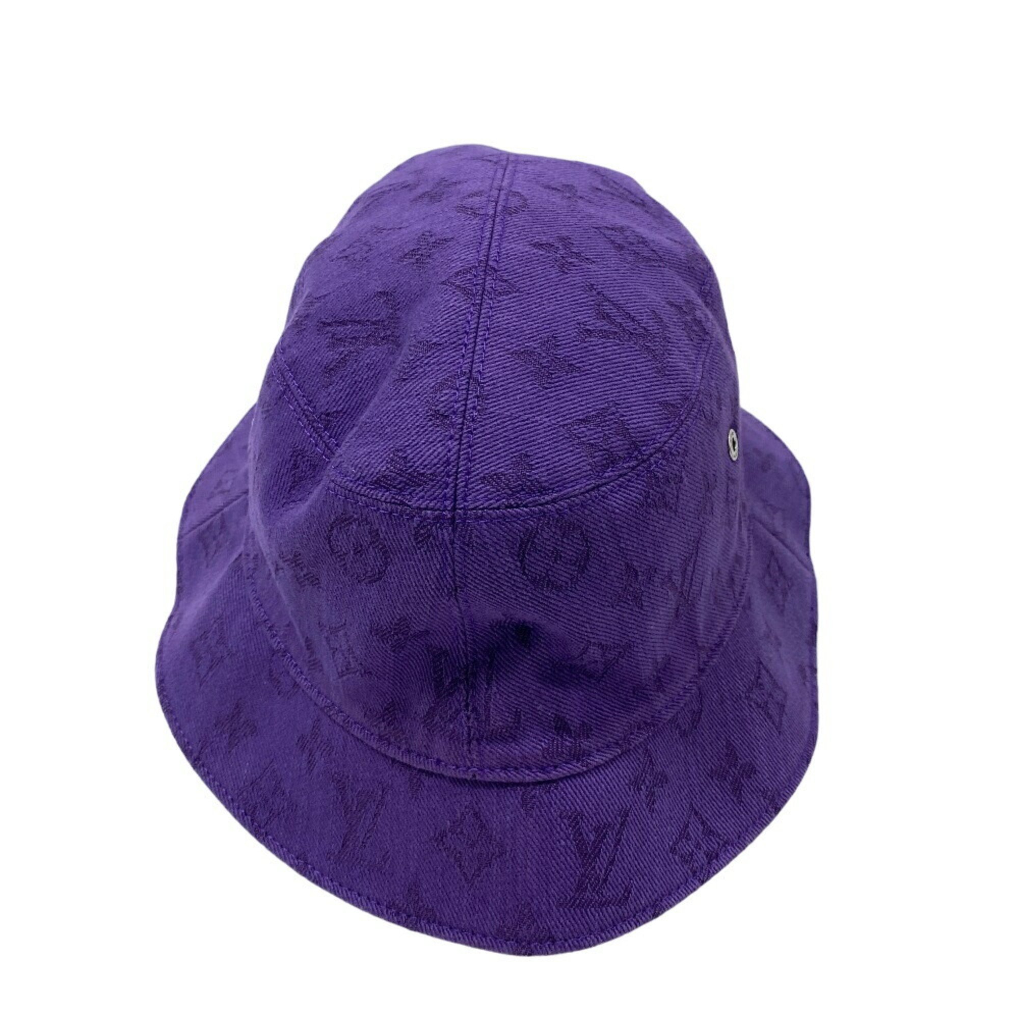 LOUIS VUITTON M77851 Chapeau Monogram Essential Hat Purple Unisex