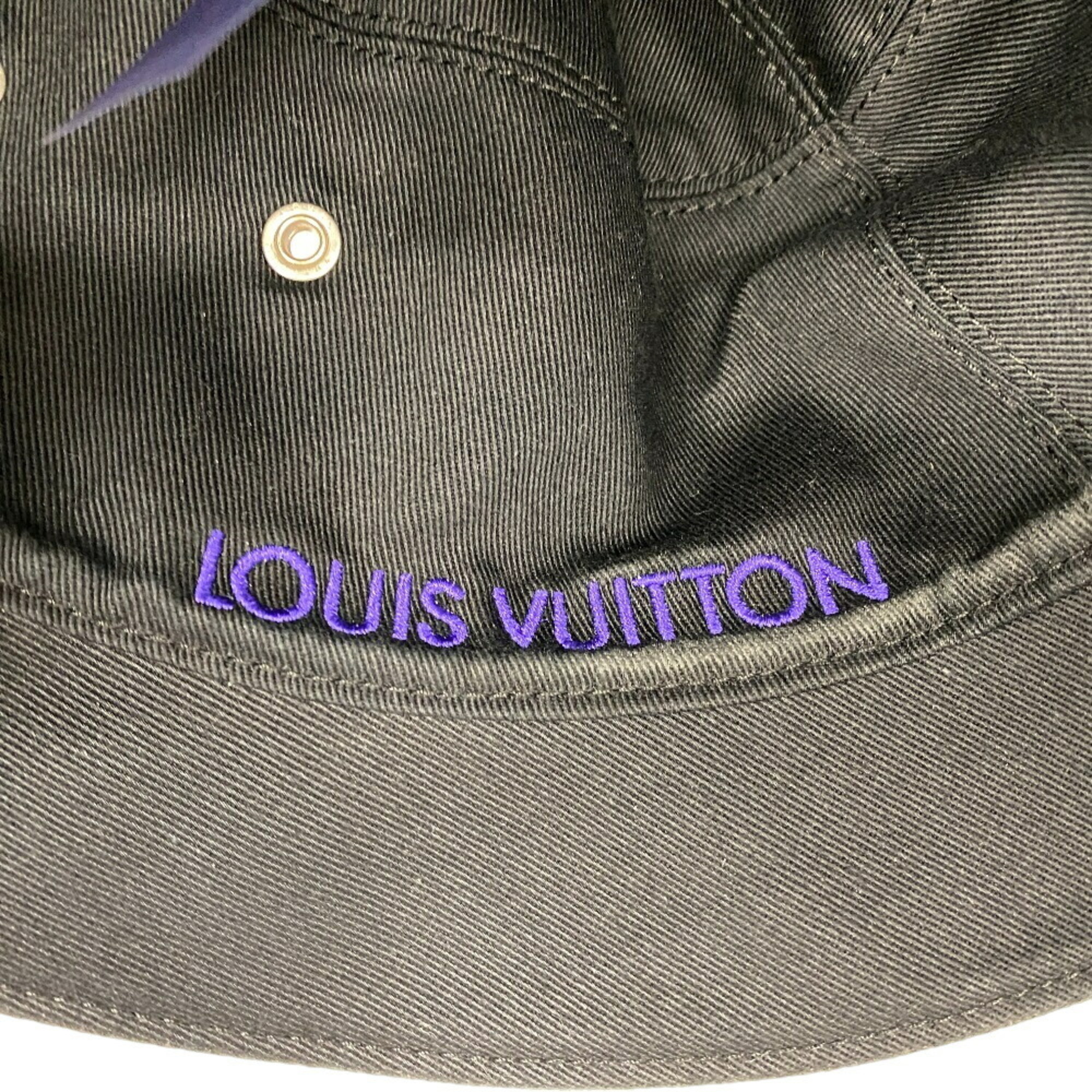 LOUIS VUITTON M77851 Chapeau Monogram Essential Hat Purple Unisex