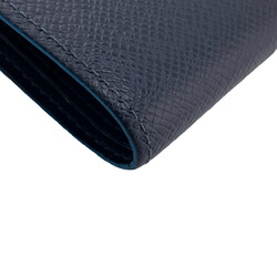 LOUIS VUITTON M30381 Portefeuille Multiple Taiga Billfold Navy Men's