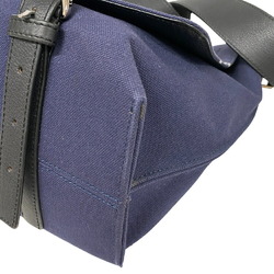 LOEWE Military Shoulder Bag Navy Unisex