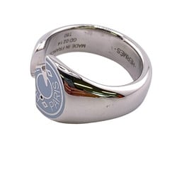 HERMES Hermes Carrousel Ring, Silver, Unisex