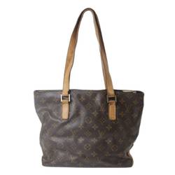 LOUIS VUITTON Louis Vuitton Cabas Piano Tote Bag Monogram Brown M51148 VI0014