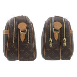 LOUIS VUITTON Louis Vuitton Reporter PM Shoulder Bag Monogram Brown M45254 SP0031