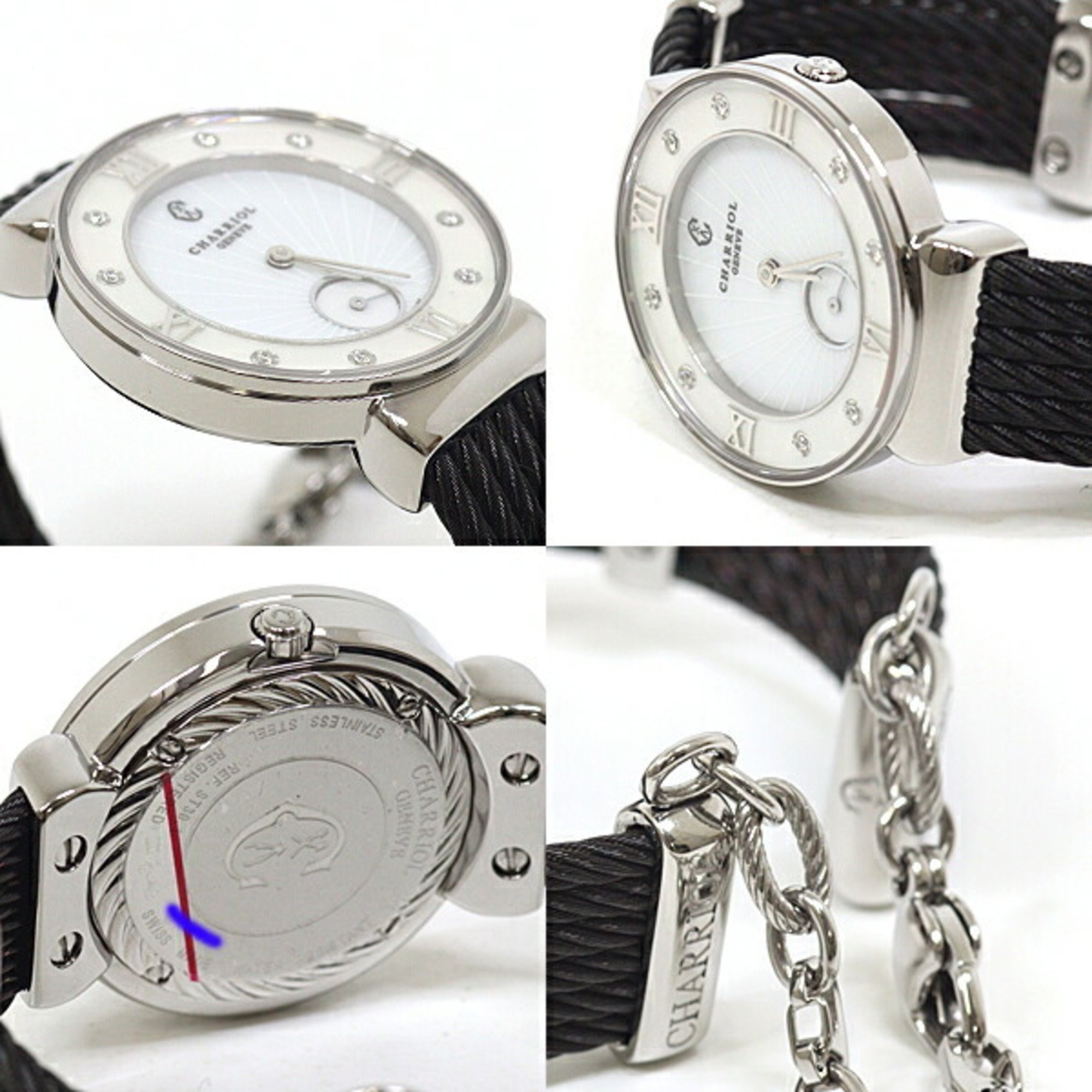 Philippe Charriol Ladies Watch Saint-Tropez ST30SD.560.008 Quartz Finished