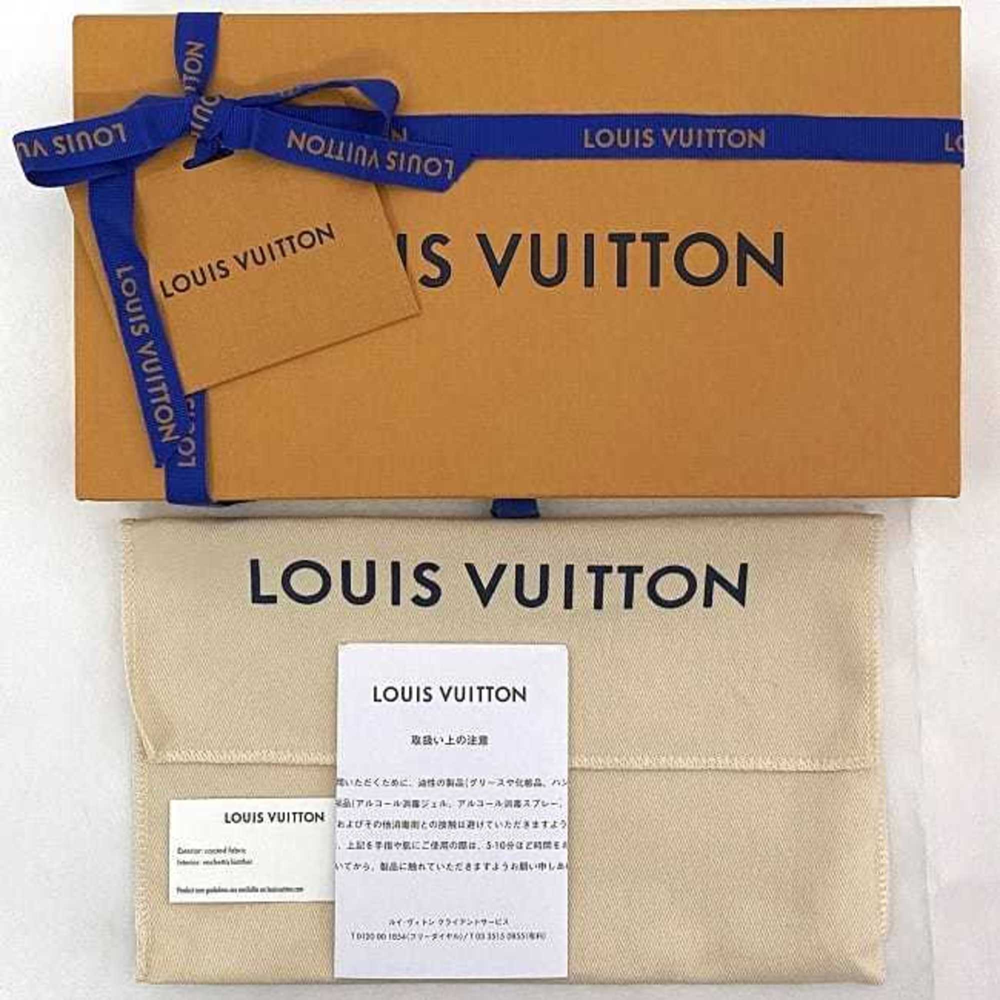 Louis Vuitton Round Long Wallet Zippy Brown Monogram M42616 Canvas IC Tag Response LOUIS VUITTON Women's Men's