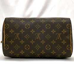 Louis Vuitton Handbag Speedy 25 Brown Monogram M41109 Boston Bag Canvas Tanned Leather SP1003 LOUIS VUITTON LV