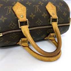 Louis Vuitton Handbag Speedy 25 Brown Monogram M41109 Boston Bag Canvas Tanned Leather SP1003 LOUIS VUITTON LV