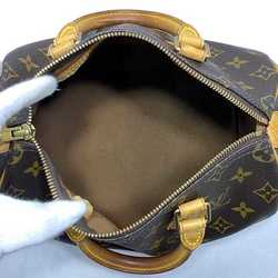 Louis Vuitton Handbag Speedy 25 Brown Monogram M41109 Boston Bag Canvas Tanned Leather SP1003 LOUIS VUITTON LV