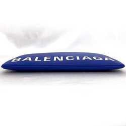 Balenciaga clutch bag blue 579550 grained leather BALENCIAGA handbag second pouch unisex accessory accent