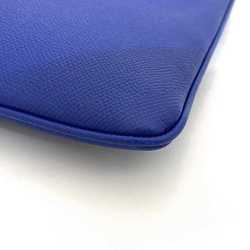 Balenciaga clutch bag blue 579550 grained leather BALENCIAGA handbag second pouch unisex accessory accent